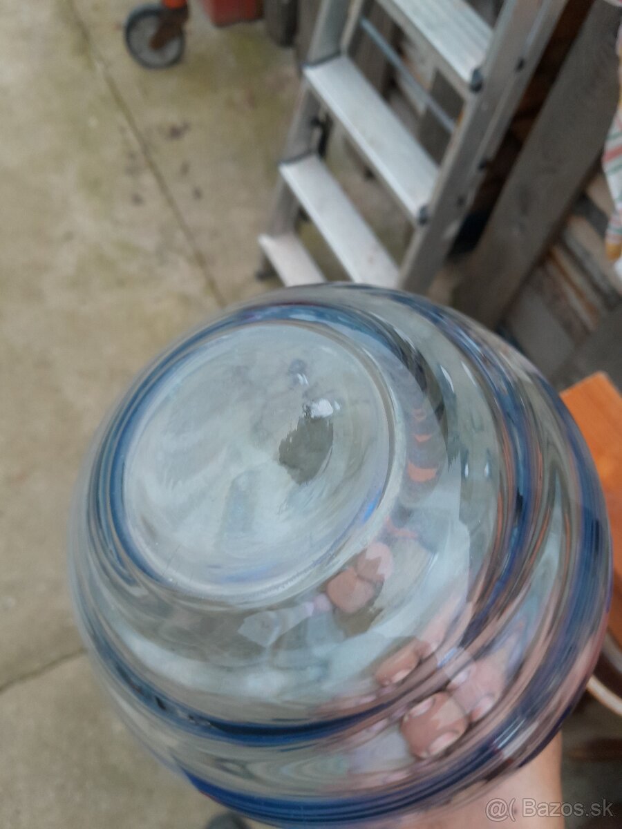 Predám guľaté sklenené vázy - 8