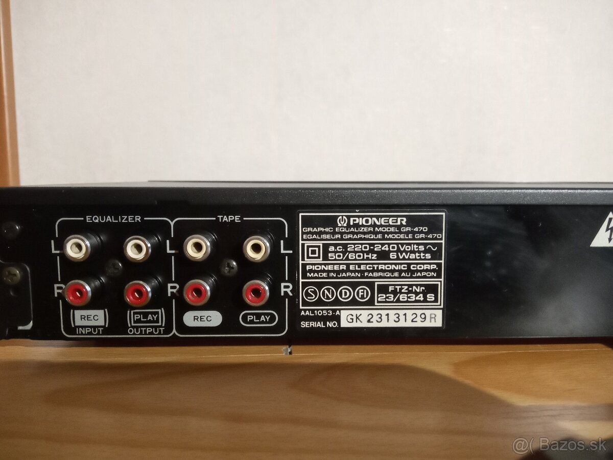 Equalizer Pioneer SG-550 - 8