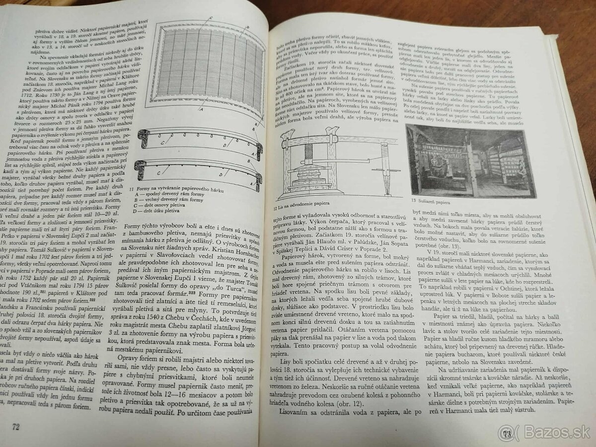 Dejiny ručnej výroby papiera na Slovensku--1982--Matica slov - 8