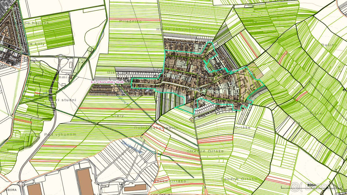 Pozemky v krásnom prostredí v Chorvátskom Grobe za priaznivú - 8