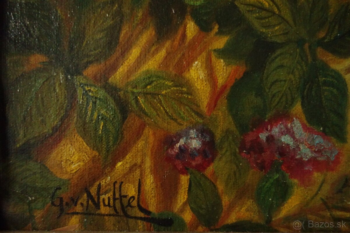 Obraz - Žena s kyticou - 8