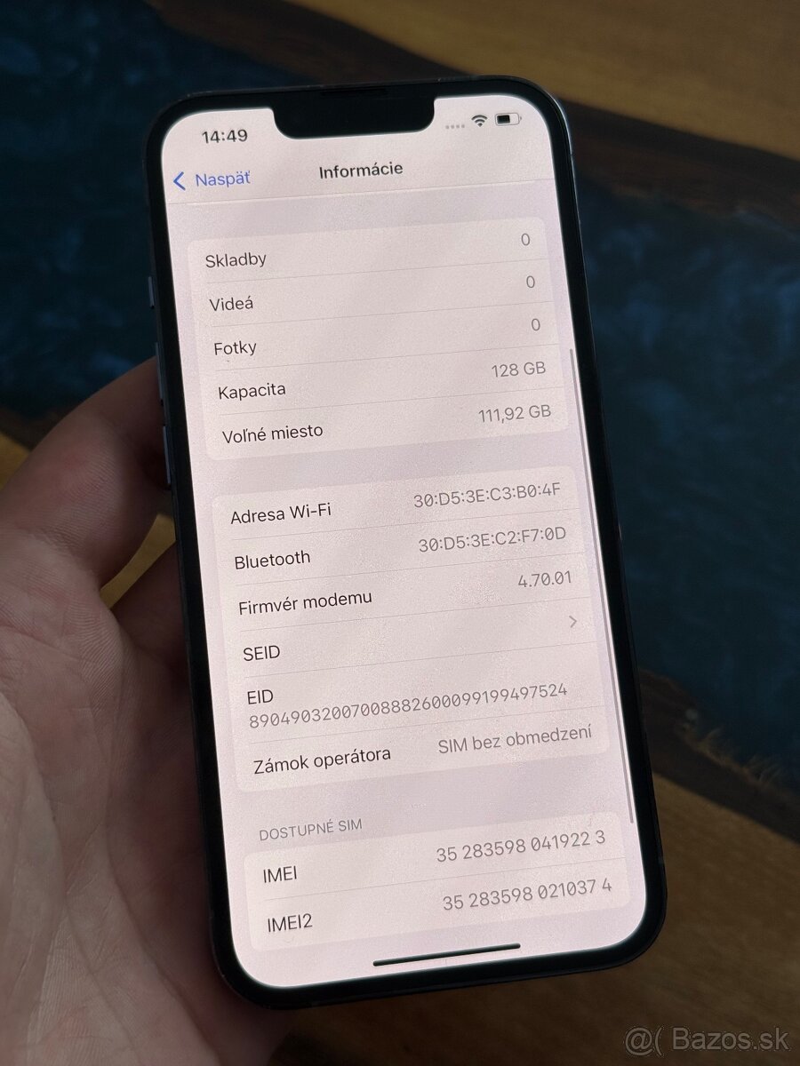 iPhone 13 Pro 128gb rok záruka - 8