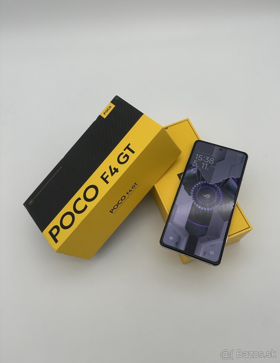 Xiaomi Poco F4 GT 8/128GB Knight Silver + ZÁRUKA - 8