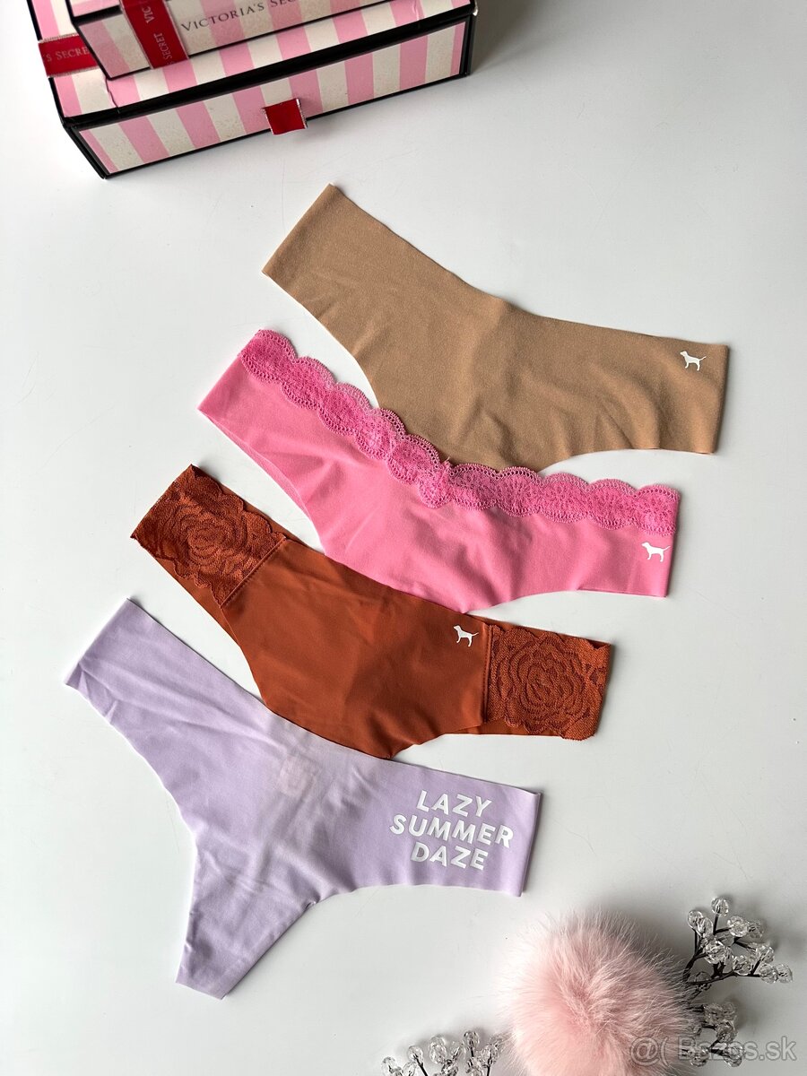Victoria’s Secret Pink tanga nohavičky L - 8