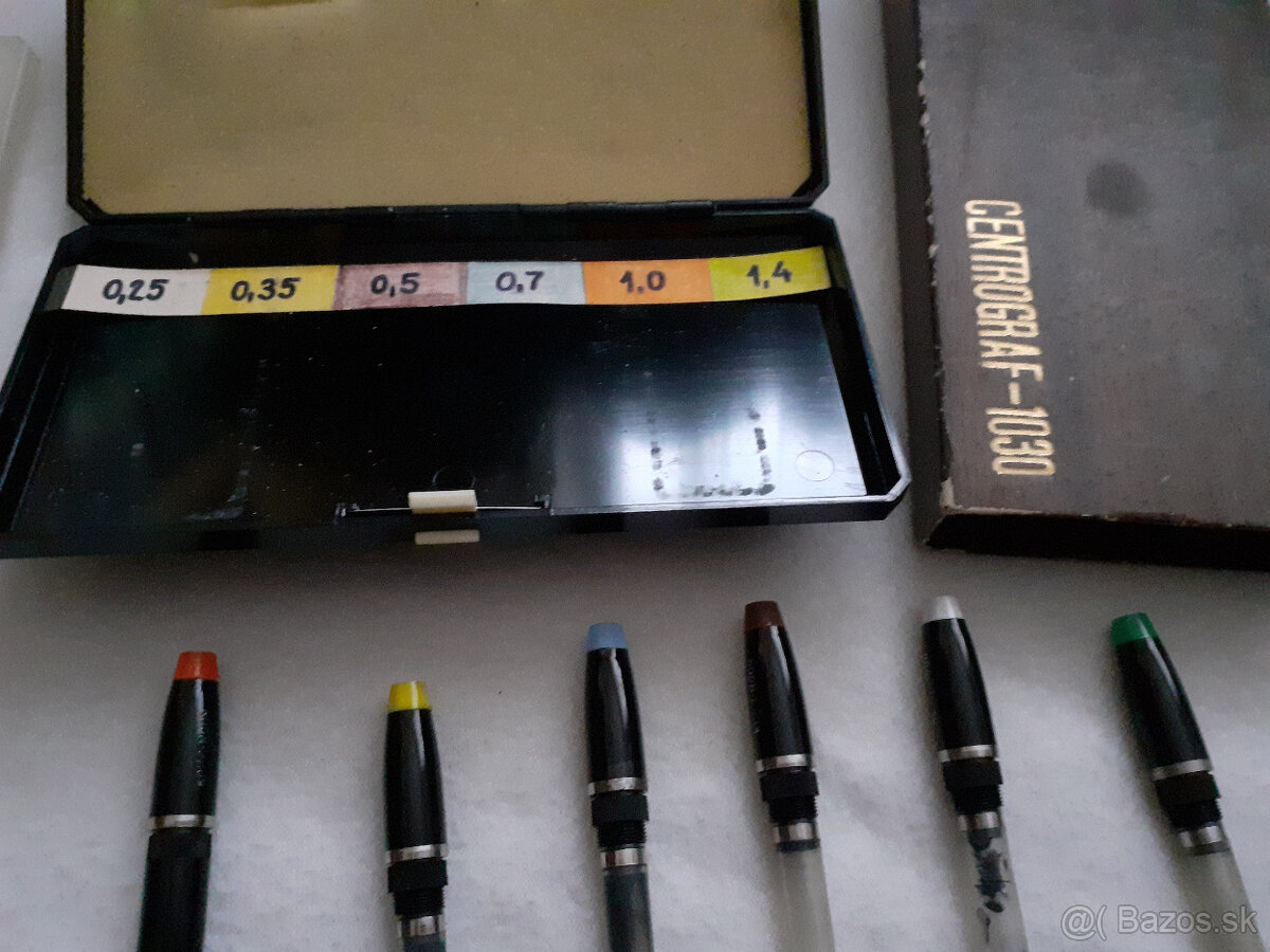Technické, rysovacie perá KOH-I-NOR Centrograf 1030 - 6ks - 8