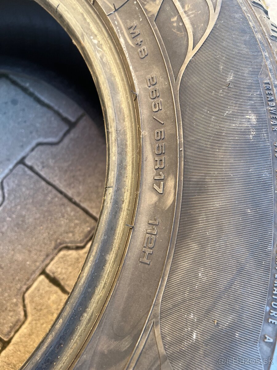 265/65R17 Good Year letne - 8