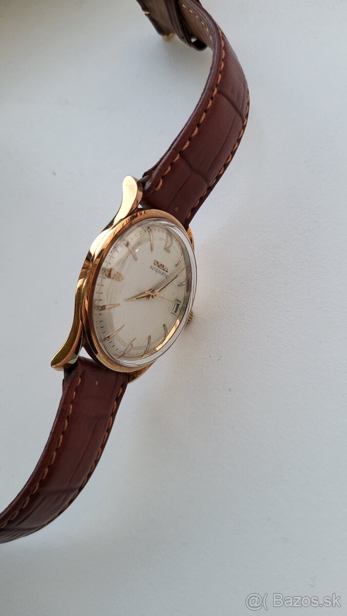 Predám vintage Doxa 14k,automatic. - 8
