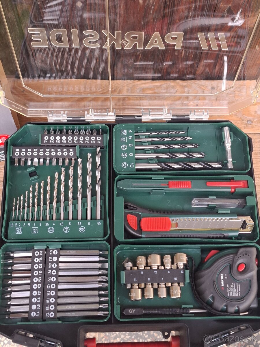 Parkside aku 12v skrutkovač, utahovačka pbsa e4 - 8
