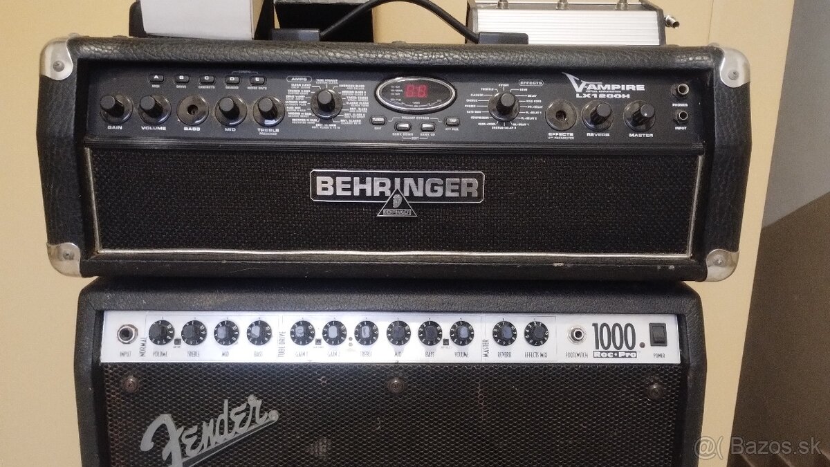 Predám gitarové combo Fender 1000 Rock Pro - 8