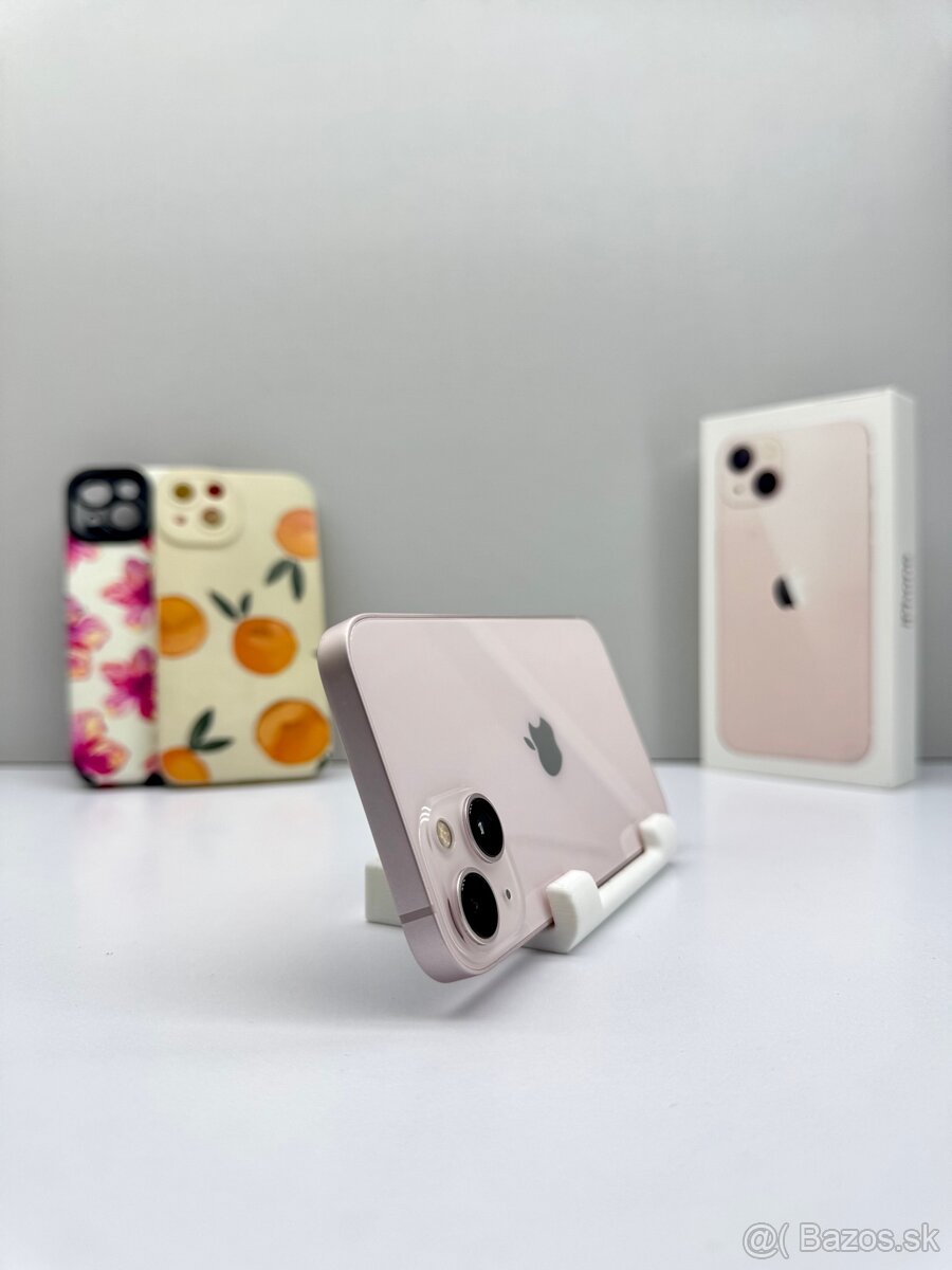 iPhone 13 PINK 128GB TOP STAV-AKO NOVÝ 100% BATÉRIA - 8