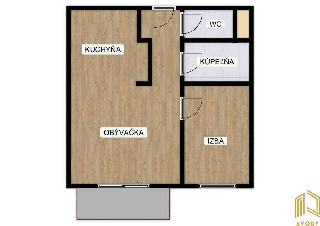 NA PRENÁJOM 2 - IZB. BYT, BALKÓN, PARKING, SENICA - 8