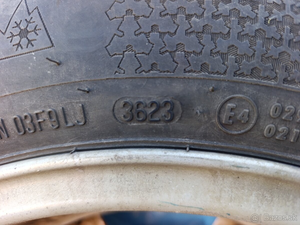 Volkswagen 5x112 R15, ET 43, 6J, 195/65 R15 - 8