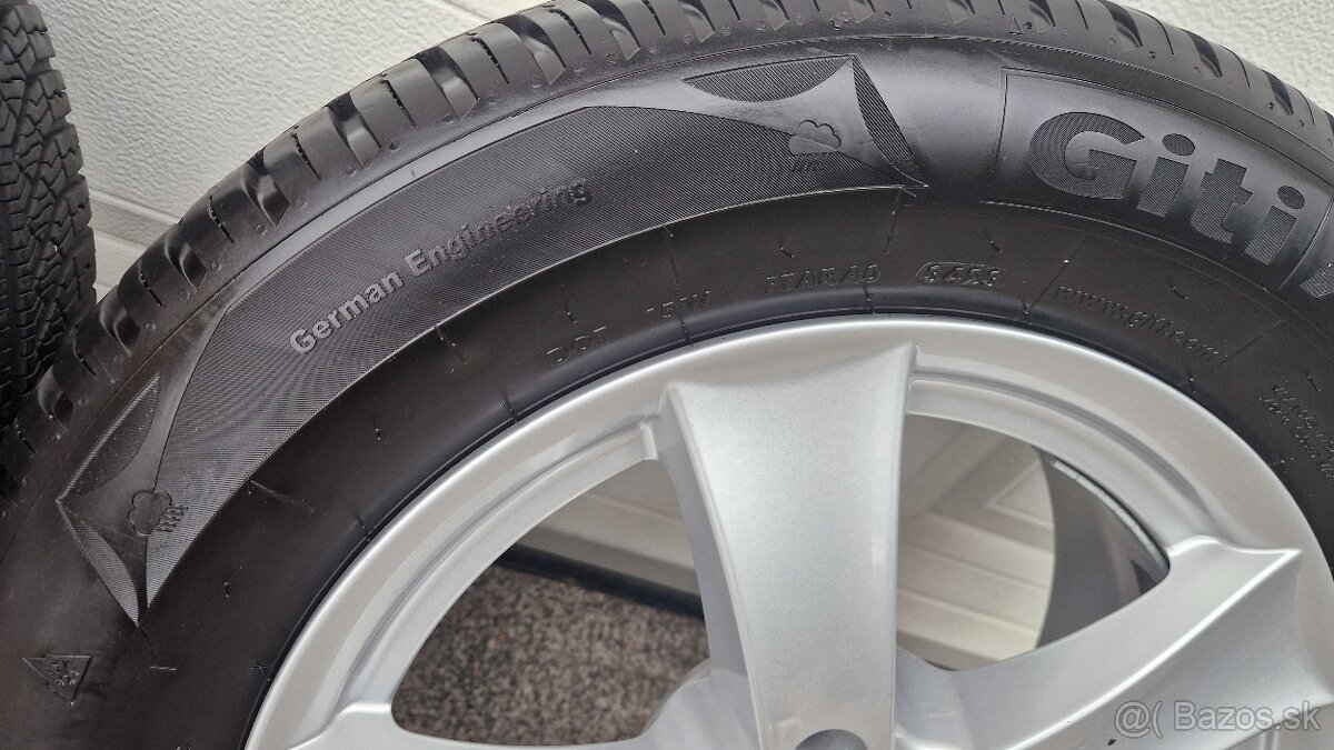 Celoročné alu 215/60 R16, 5x112, 6,5J, ET 41, - 8