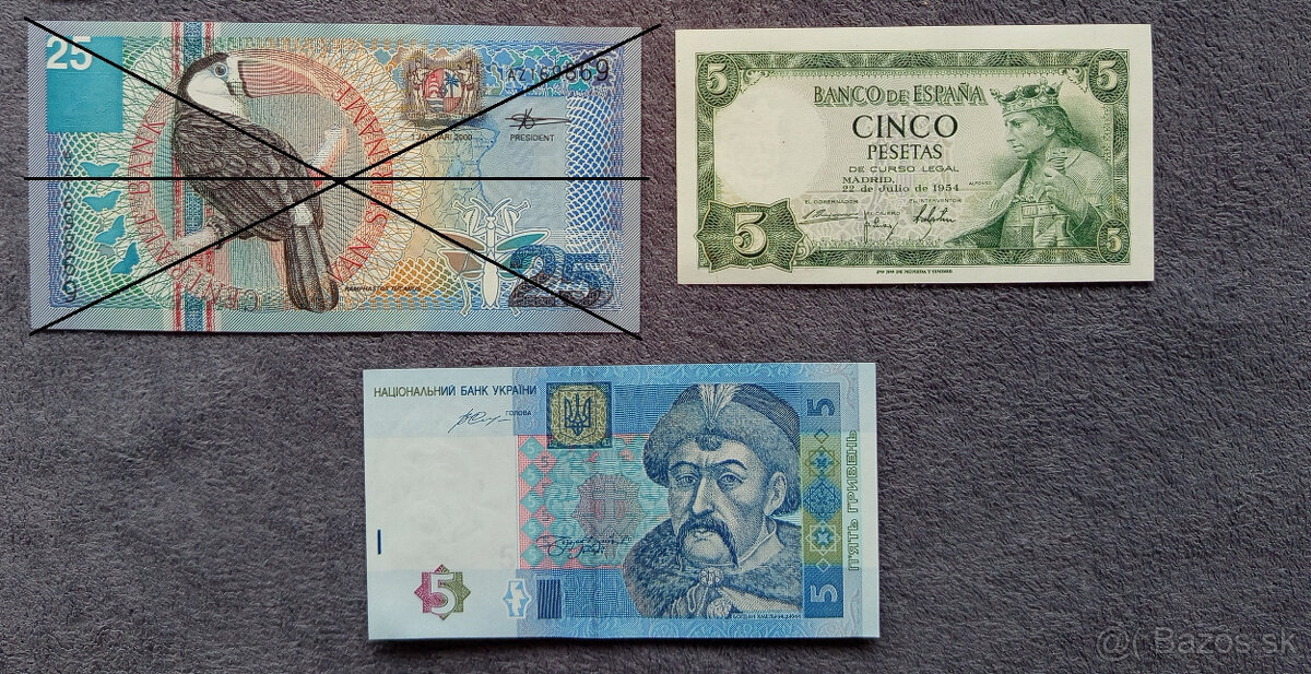 Bankovky svet UNC 8 - 8