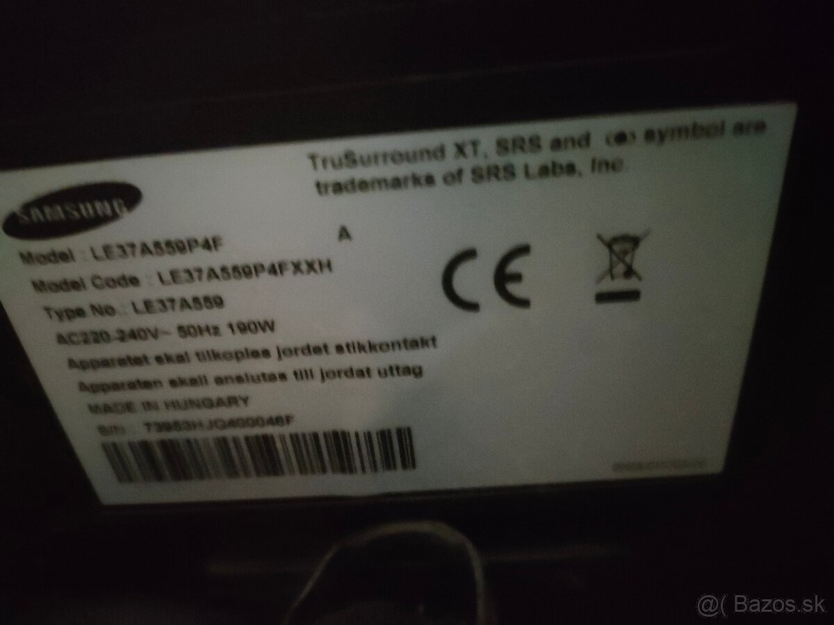 TV LCD Samsung HD 94cm - 8