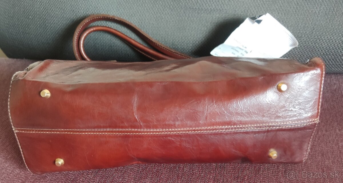 kožená kabelka Di Gregorio - 8