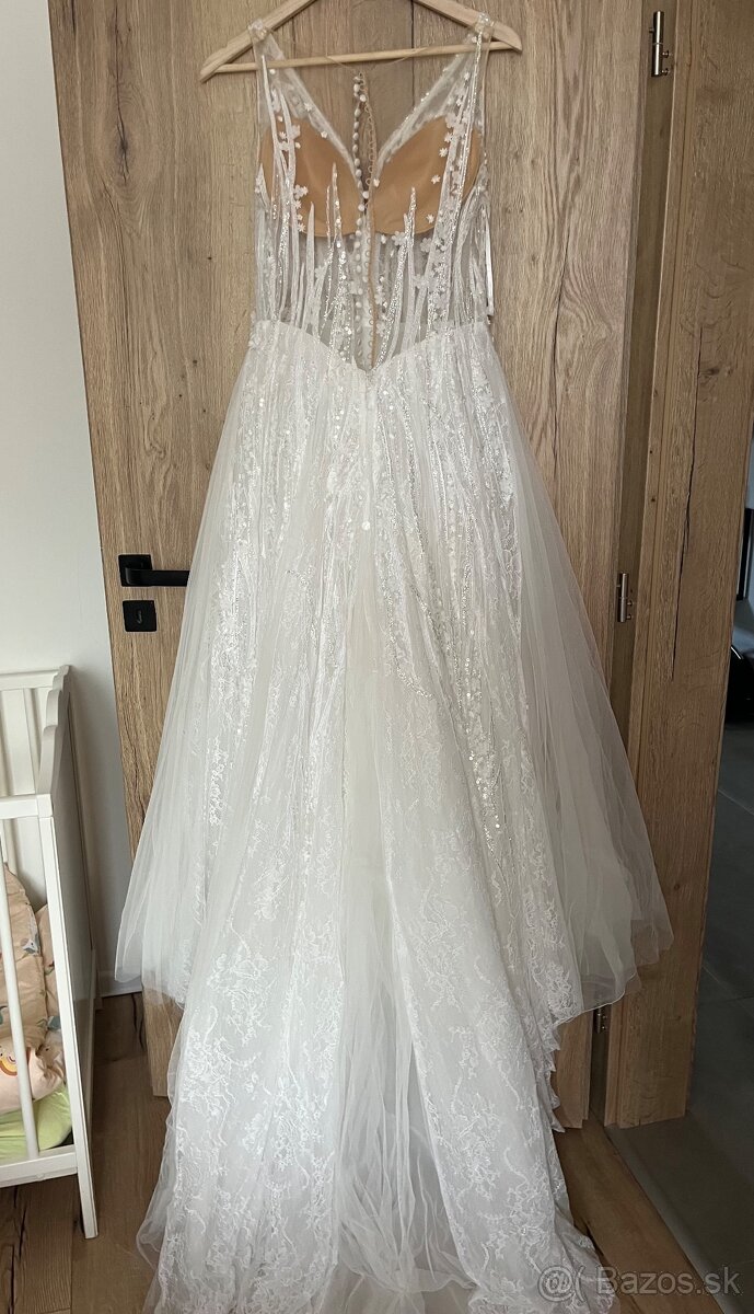 Svadobne saty vel. 38 - 8