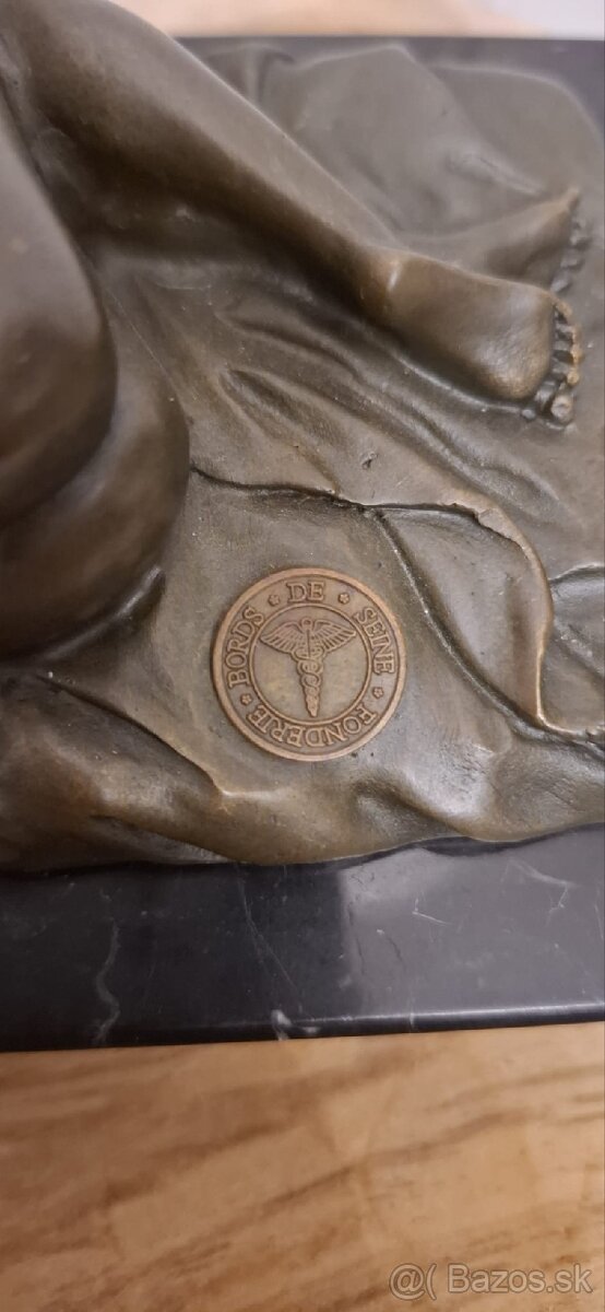 Art Deco akt bronz - 8