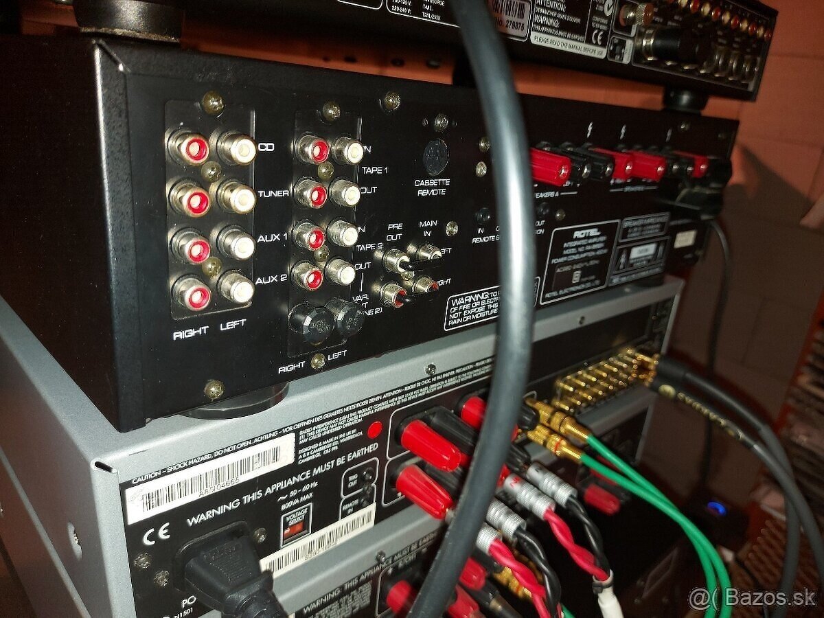 Predám stereo zosilňovač Rotel RA 985BX - 8