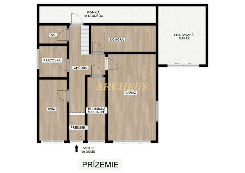 NA PREDAJ VIACGENERAČNÝ RODINNÝ DOM, POZEMOK 584M2, MYJAVA - 8