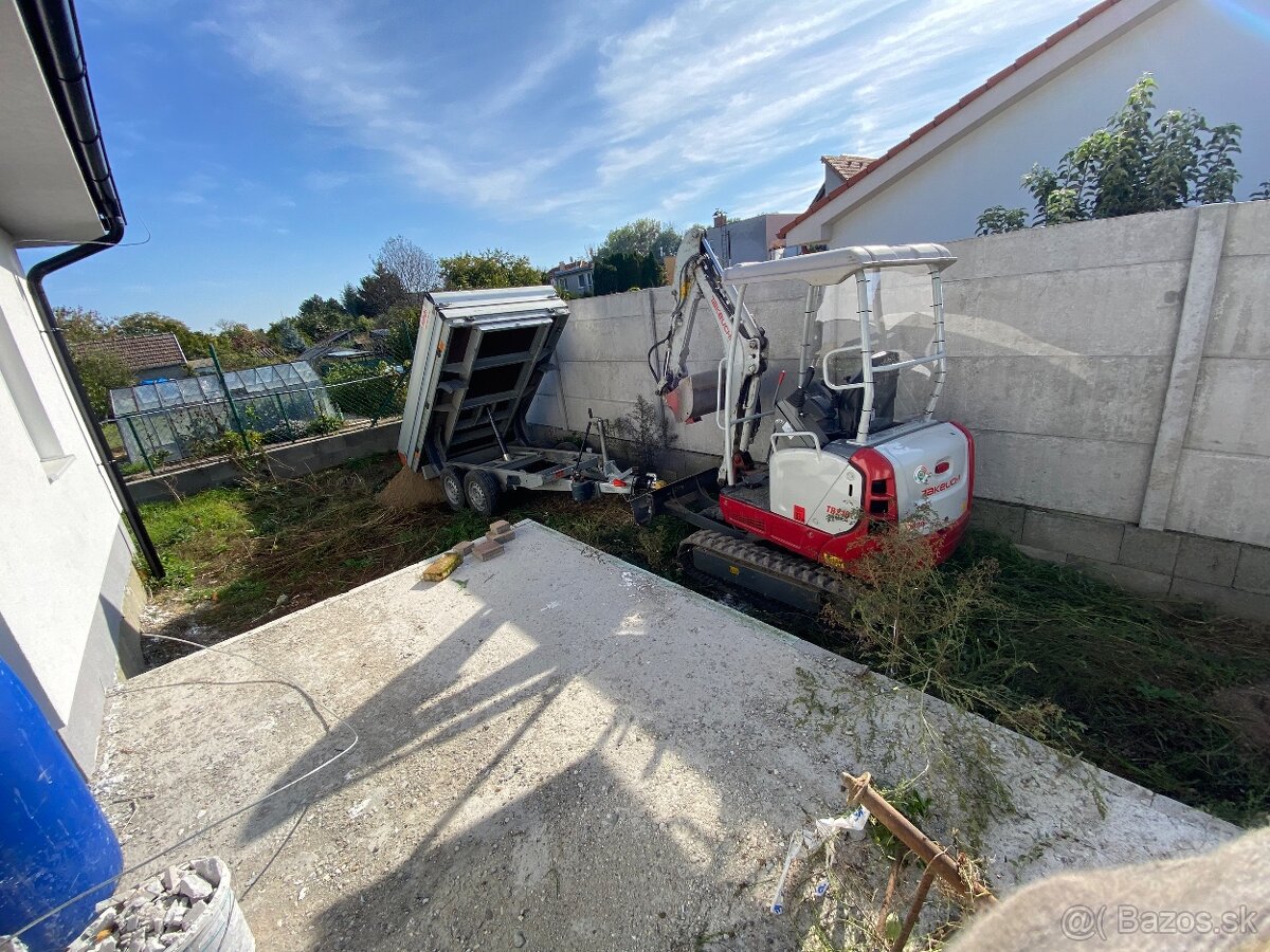 Minibager Zemne/Vykopove/Buracie/Demolacne prace - 8