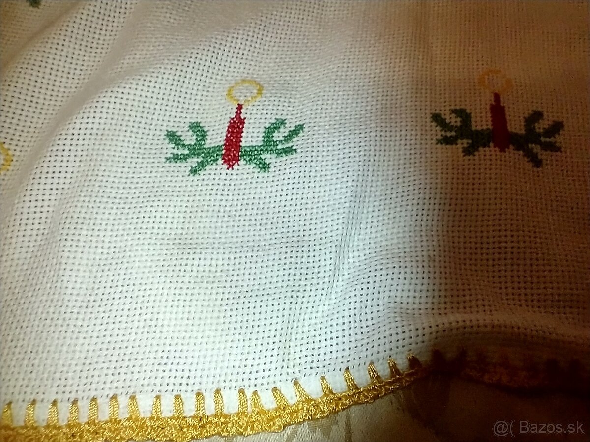 Retro vyšívané obrusy 2 - 8