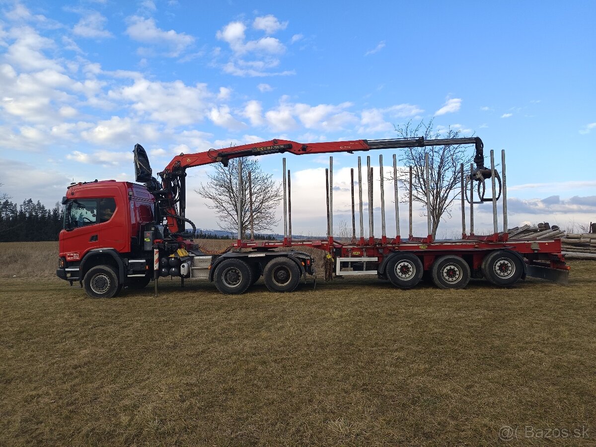 Lesovoz Scania G500 XT 6x6 - 8