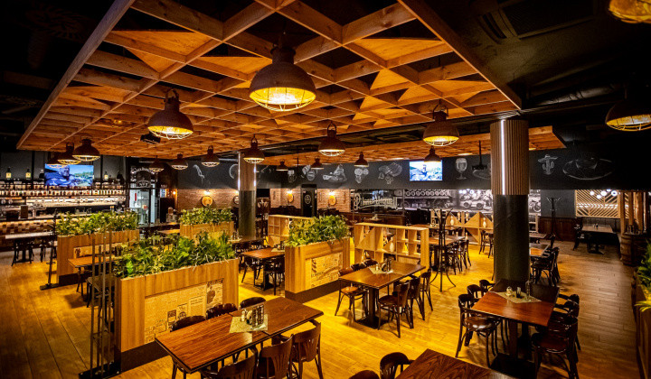 Na prenájom obchodný priestor 640m2, znížené prízemie, OD DA - 8