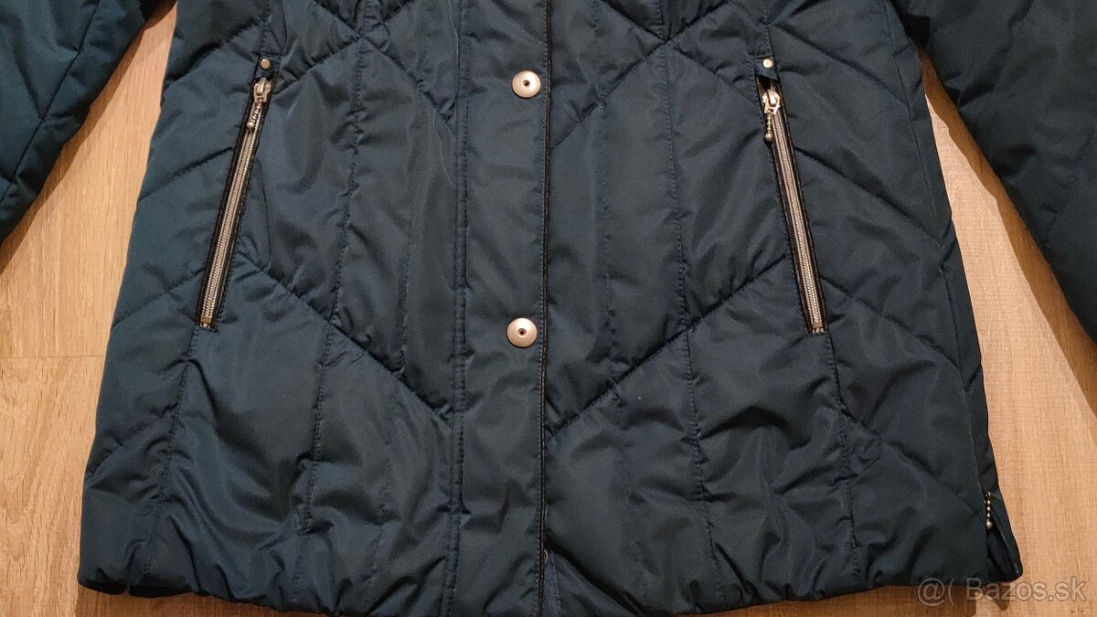 Kvalitná dámska zimná bunda 38/40 - 8