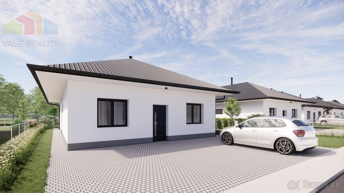 SKVELÁ CENA NOVOSTAVBA 100 M2 BUNGALOV 4+1 TYP 1 S POTOKO - 8