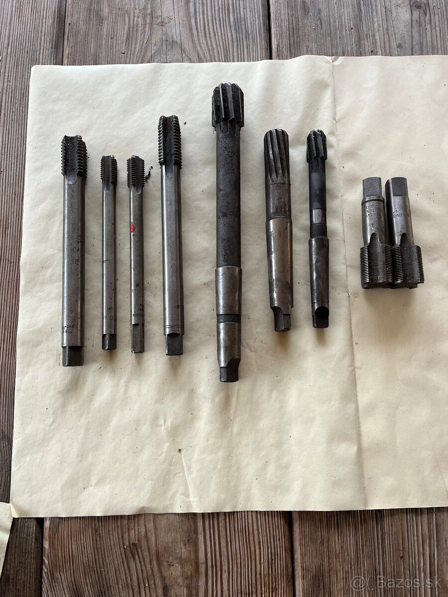 Vrtaky na sustruh, Frézy - 8