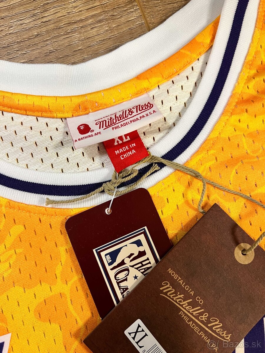 Mitchell & Ness dres BAPE x Lakers XL - 8