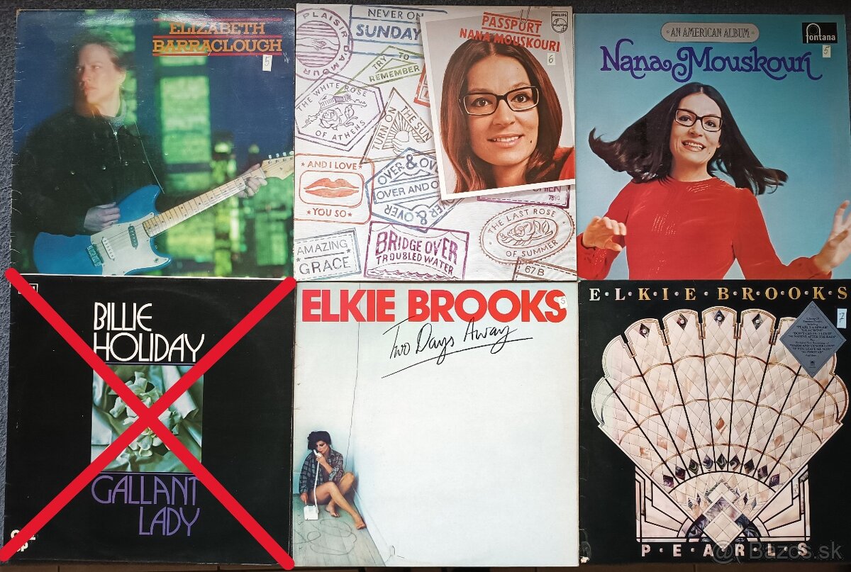 Gramofonové platne LP 4 - 8