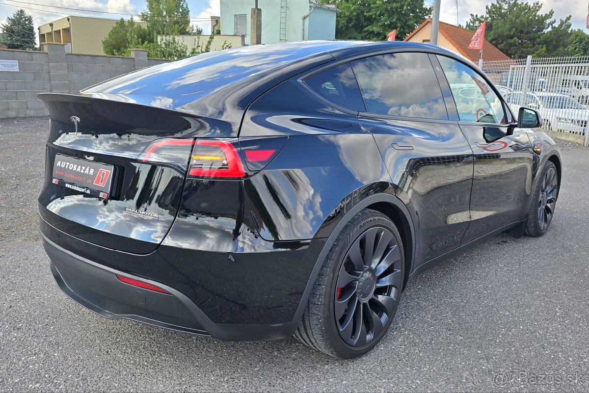 ✅️Tesla Model Y Performance 534k,SoH 94%,Biely Interiér✅️ - 8