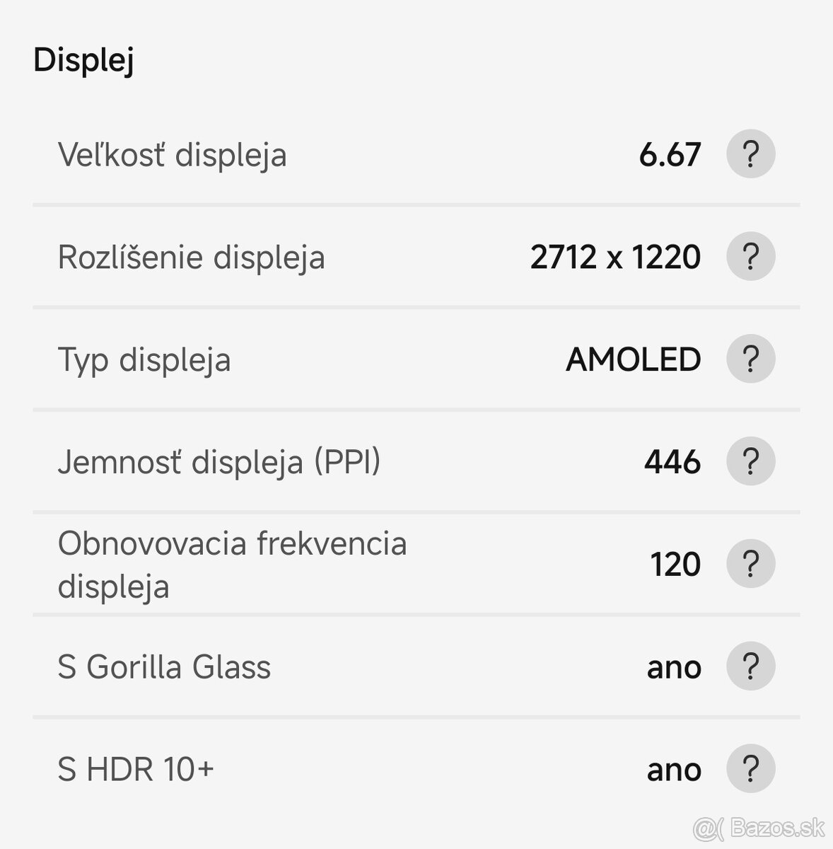 Predám Poco F6 12/512gb - 8