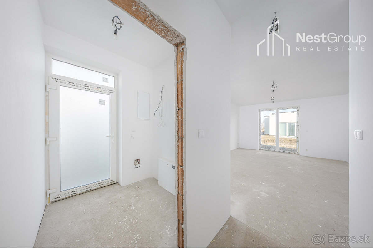 PREDAJ NOVOSTAVBA 4-IZBOVÝ BUNGALOV, POZEMOK 300 m2, HUBICE - 8