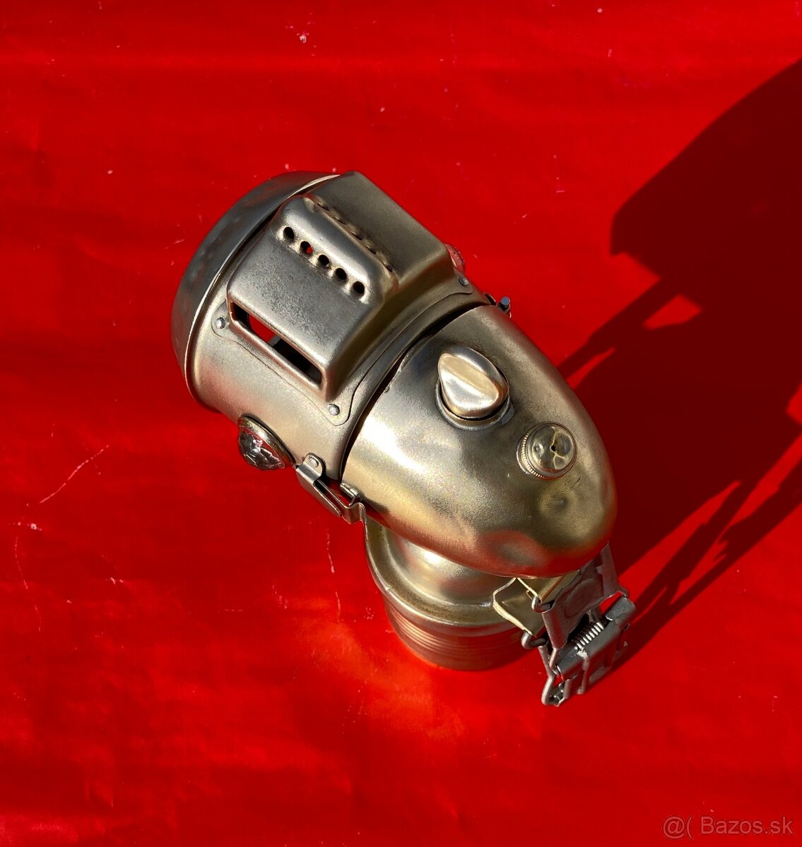 Karbidová lampa 2 na historický bicykel. - 8