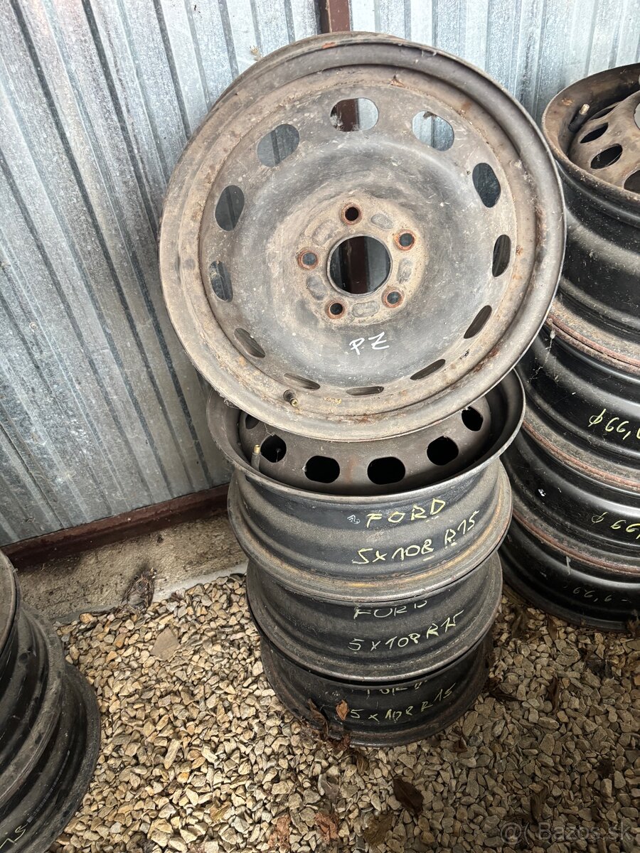 Plechové disky - rôzne rozmery - 8