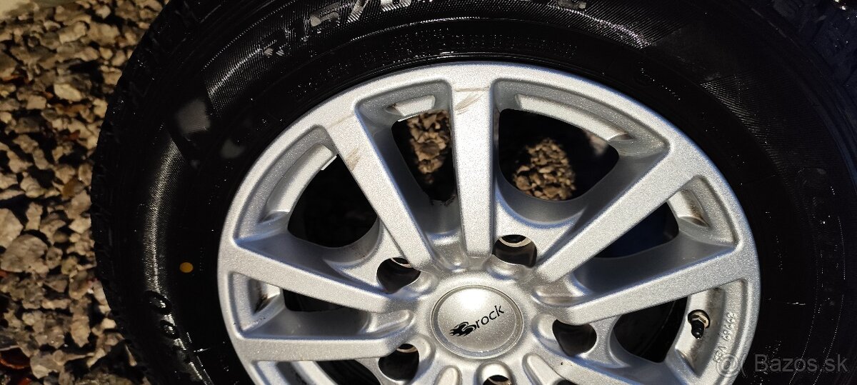 Pneumatiky+hliníkové disky Ford transit custom 2020 - 8