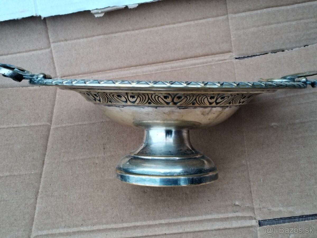 Krásny postriebreny podnos 35€ - 8