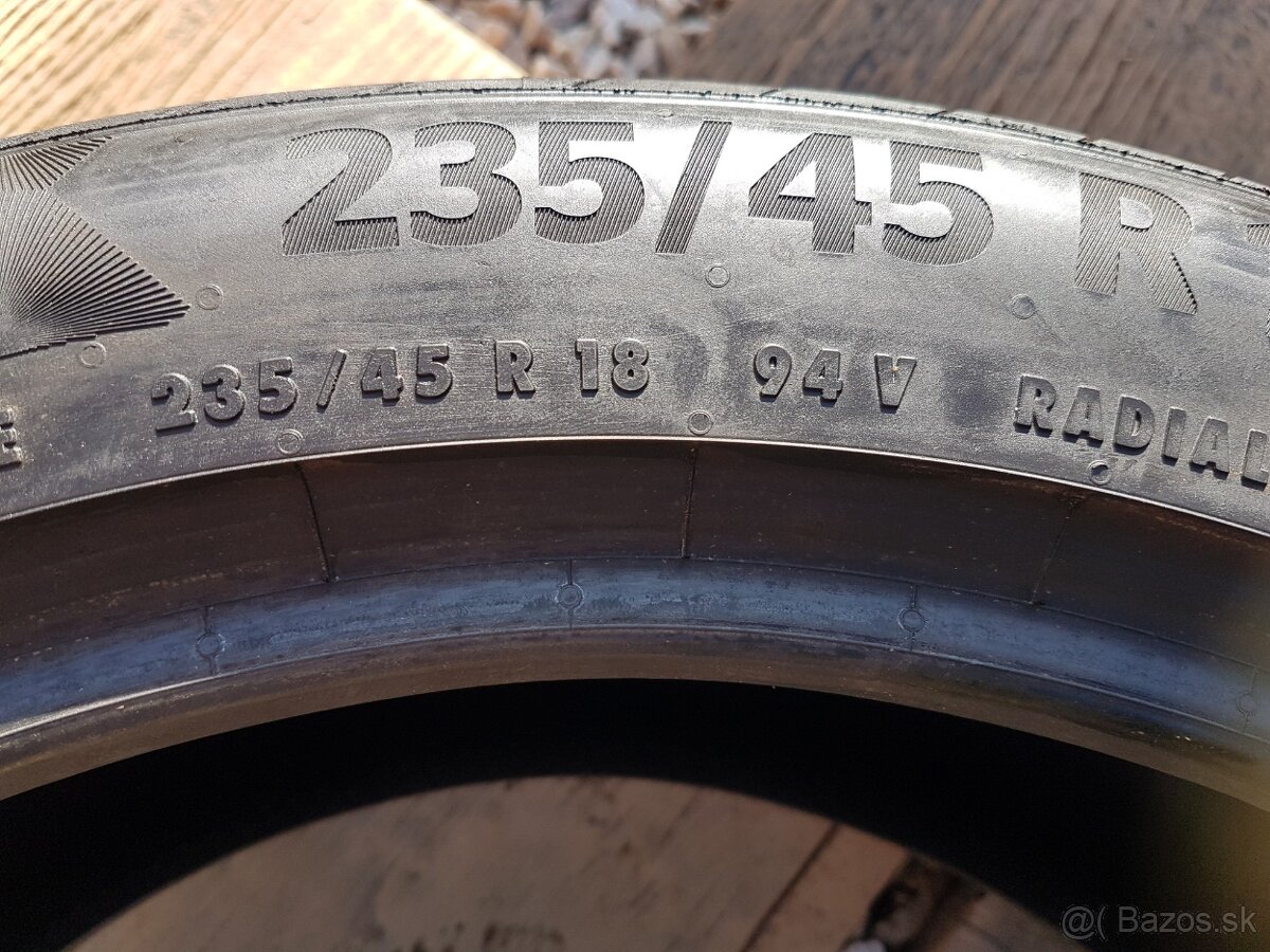 235/45 r18 letné pneumatiky 4ks Continental PremiumContact - 8