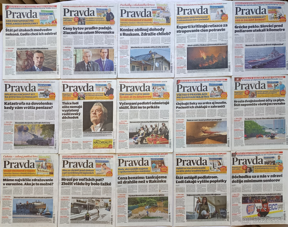 Plus 7 dní , Pravda, Konsument - 8