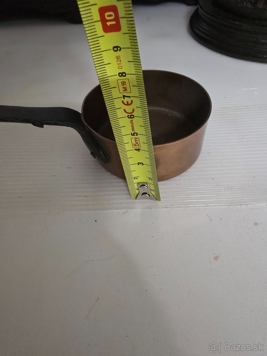 Medene panvicky + vešiak - 8