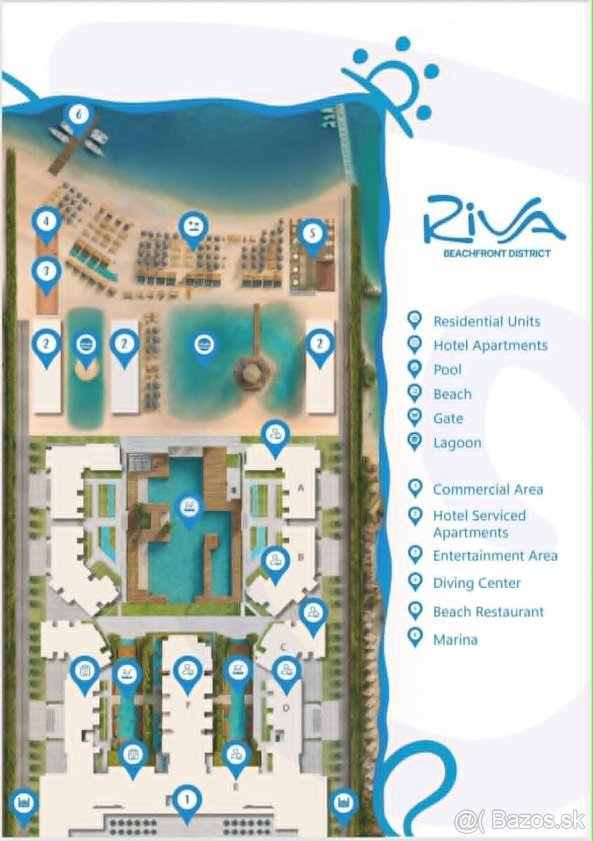 Plazovy rezort RIVA Hurghada Egypt - 8