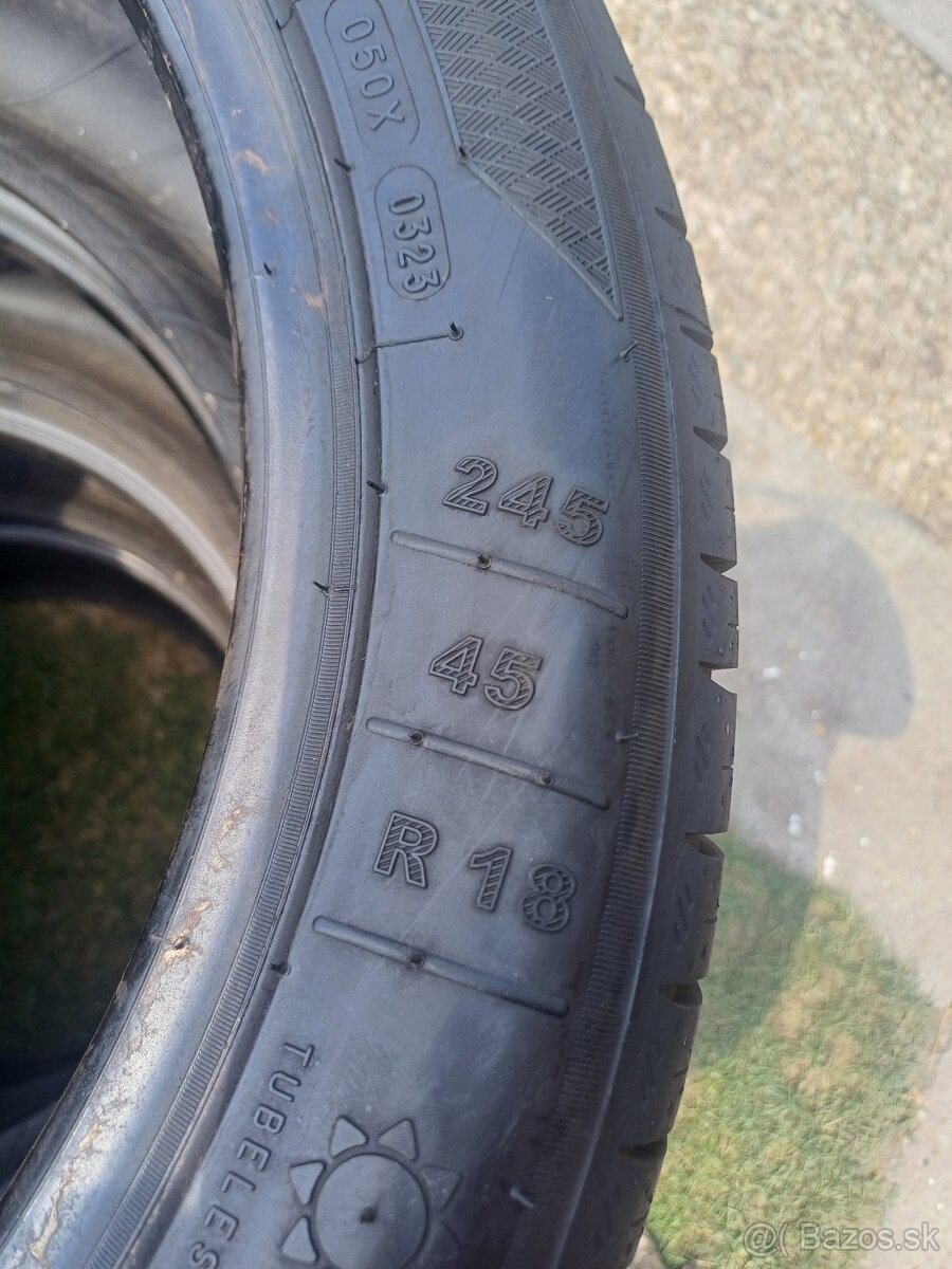 245/45 r18 letné pneumatiky ,Kleber - 8