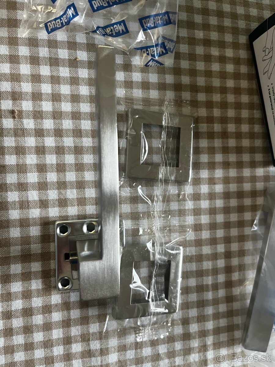 Nova kľučka na dvere strieborna 7 ks - 8
