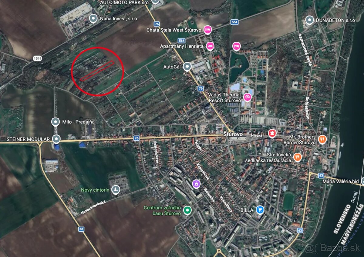 3.130 m2 ZÁHRADA v širšom centre Štúrova - 8