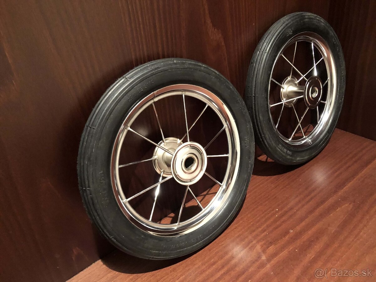 Nové pneumatiky BARUM na kočík Liberta, dětská vozidla TD - 8