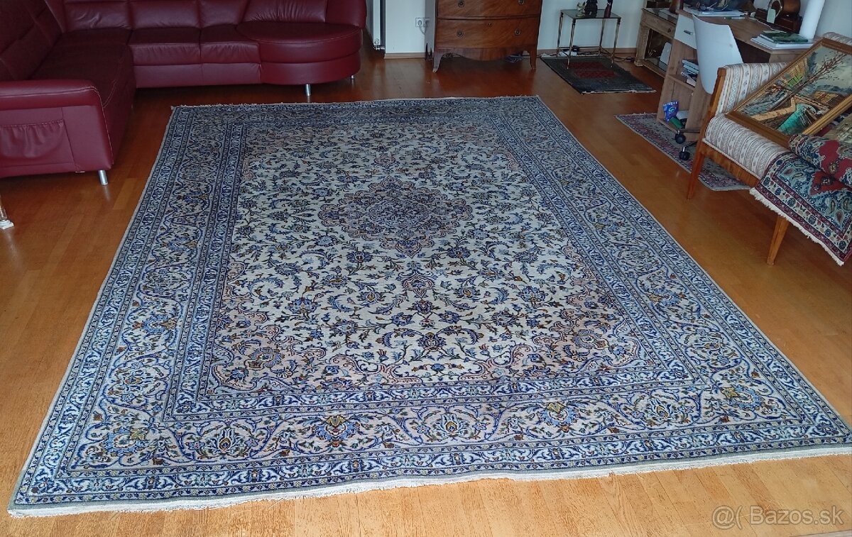 🌟 Luxusný zberateľský hodvábny koberec Nain 4x3 m 🌟 - 8