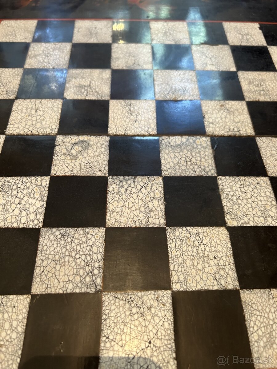 Starozitna sachovnica 64x58 cm - 8